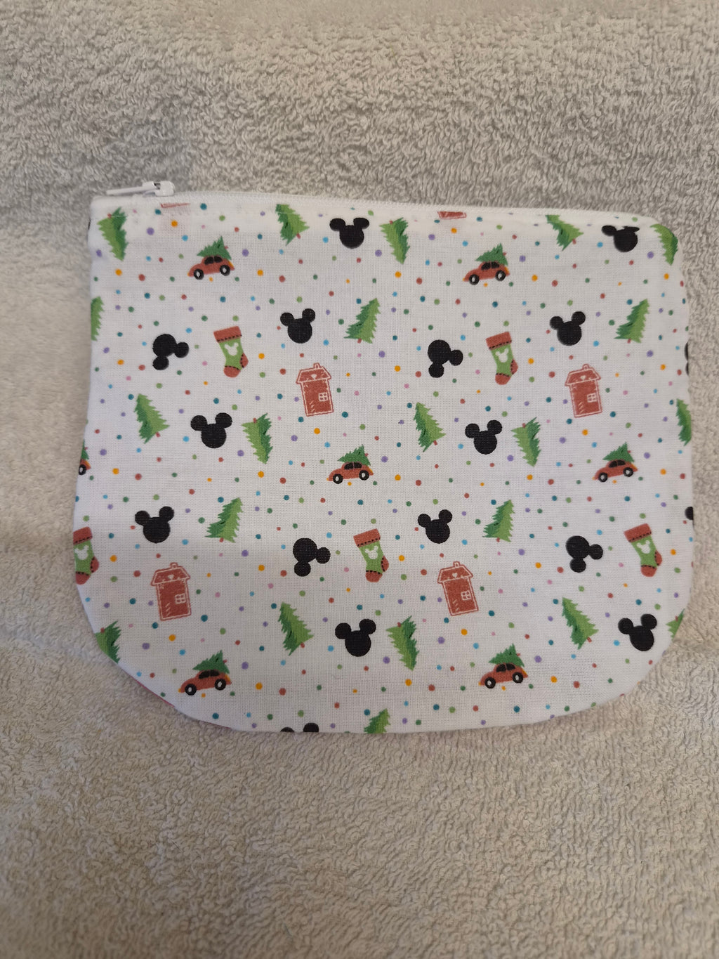 Mickey Mouse Christmas Makeup Bag