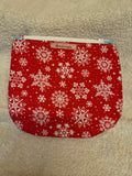 Snowflake Christmas Makeup Bag